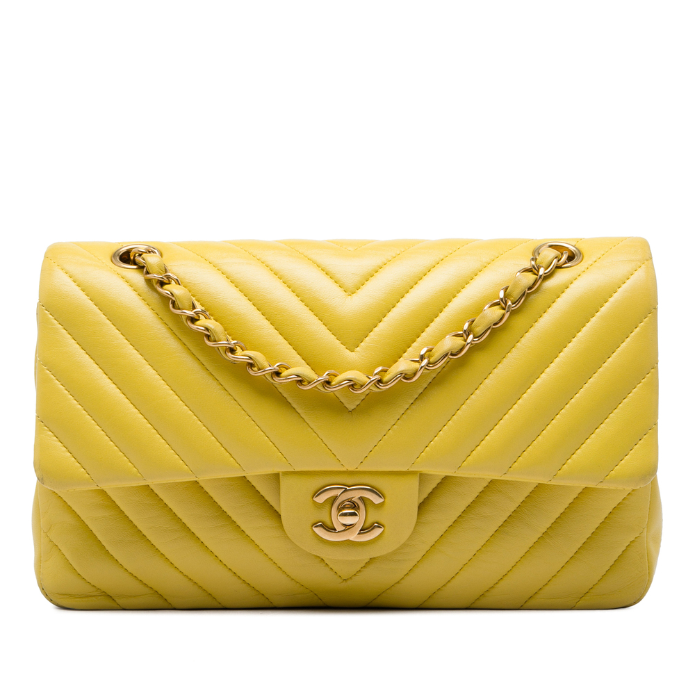 Pre-Loved Chanel Medium Classic Chevron Lambskin Double Flap